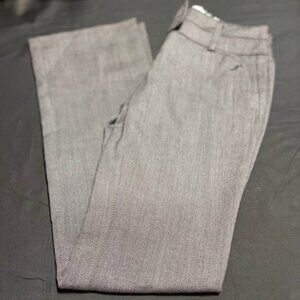 Joe B by Joe Benbasset Womens Gray Pinstripe StraightLeg Dress Pants Sz 1 Office
